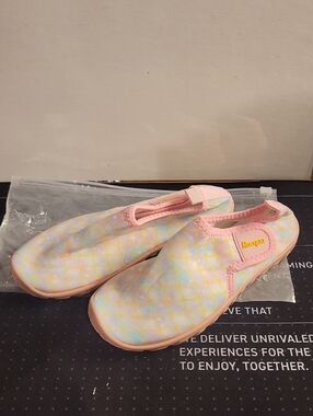 Racqua Kids' Pink Pastel Mermaid Water Shoes, Size 2